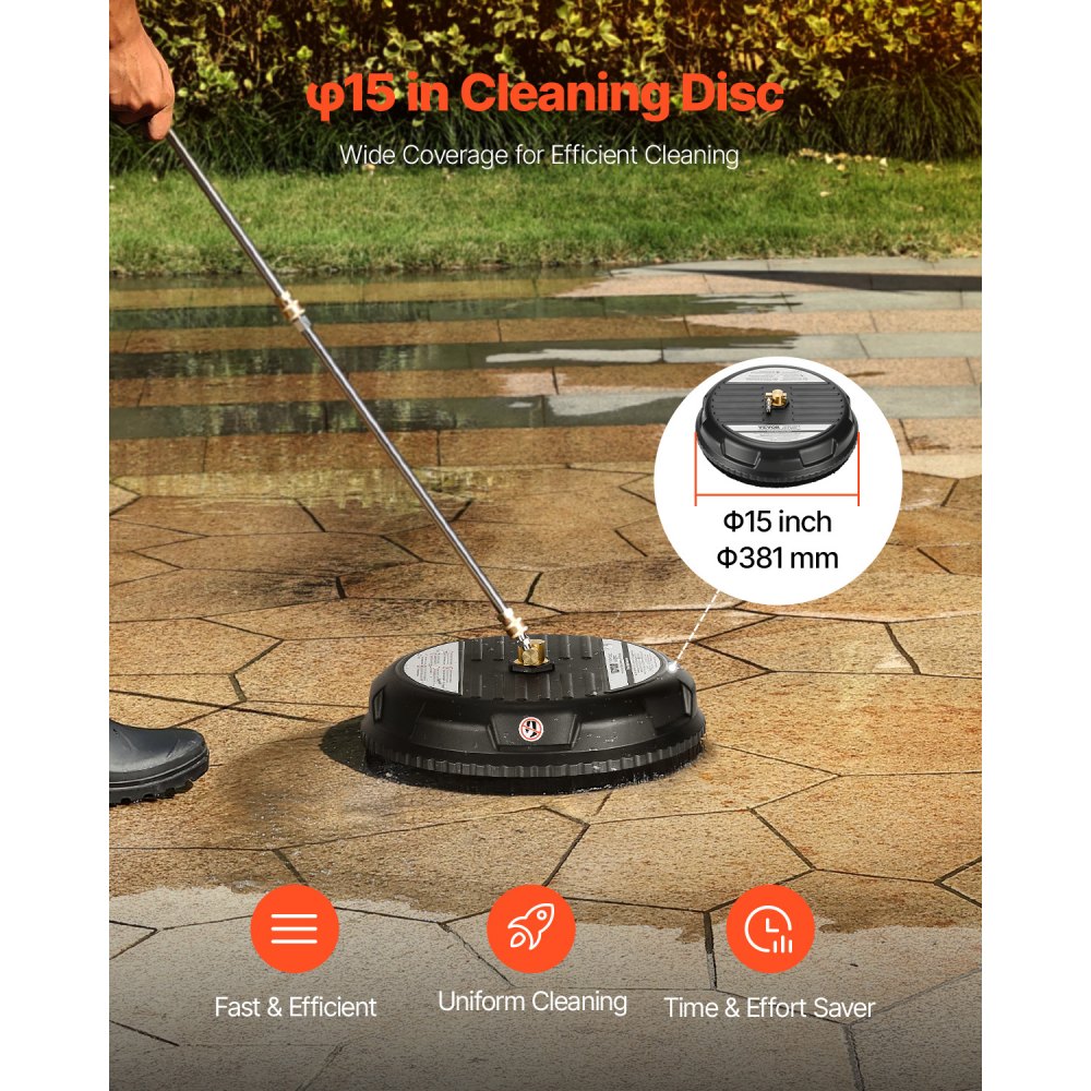 QD-XDP06-L - Efficient Surface Cleaner for Quick, Large Area Pressure Washing