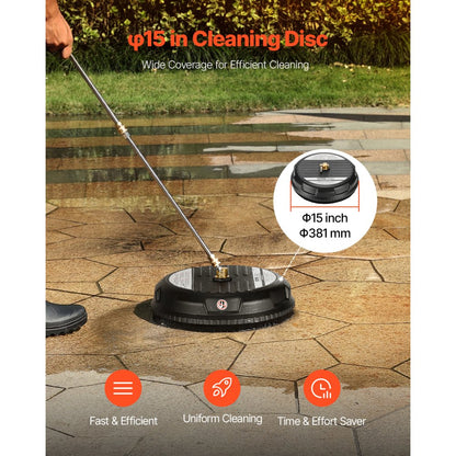 QD-XDP06-L - Efficient Surface Cleaner for Quick, Large Area Pressure Washing
