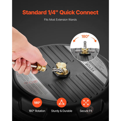QD-XDP06-L - Efficient Surface Cleaner for Quick, Large Area Pressure Washing