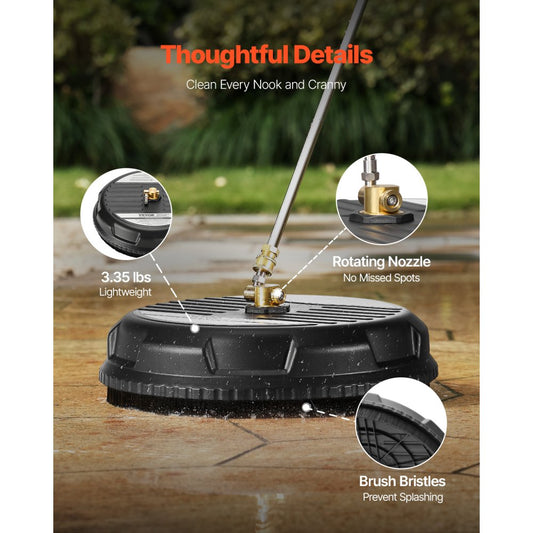 QD-XDP06-L - Efficient Surface Cleaner for Quick, Large Area Pressure Washing
