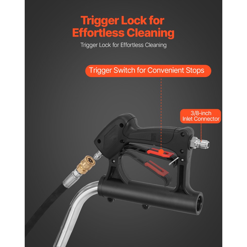 QD-XDP15 - 18" Pressure Washer Surface Cleaner with 4000 PSI Power