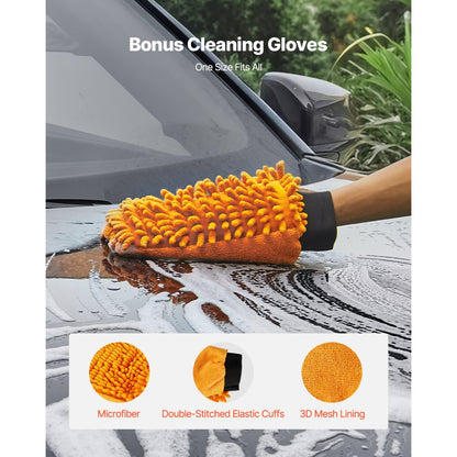 QD-QXQ03 - 24" Heavy-Duty Pressure Washer Surface Cleaner with 7 Nozzles
