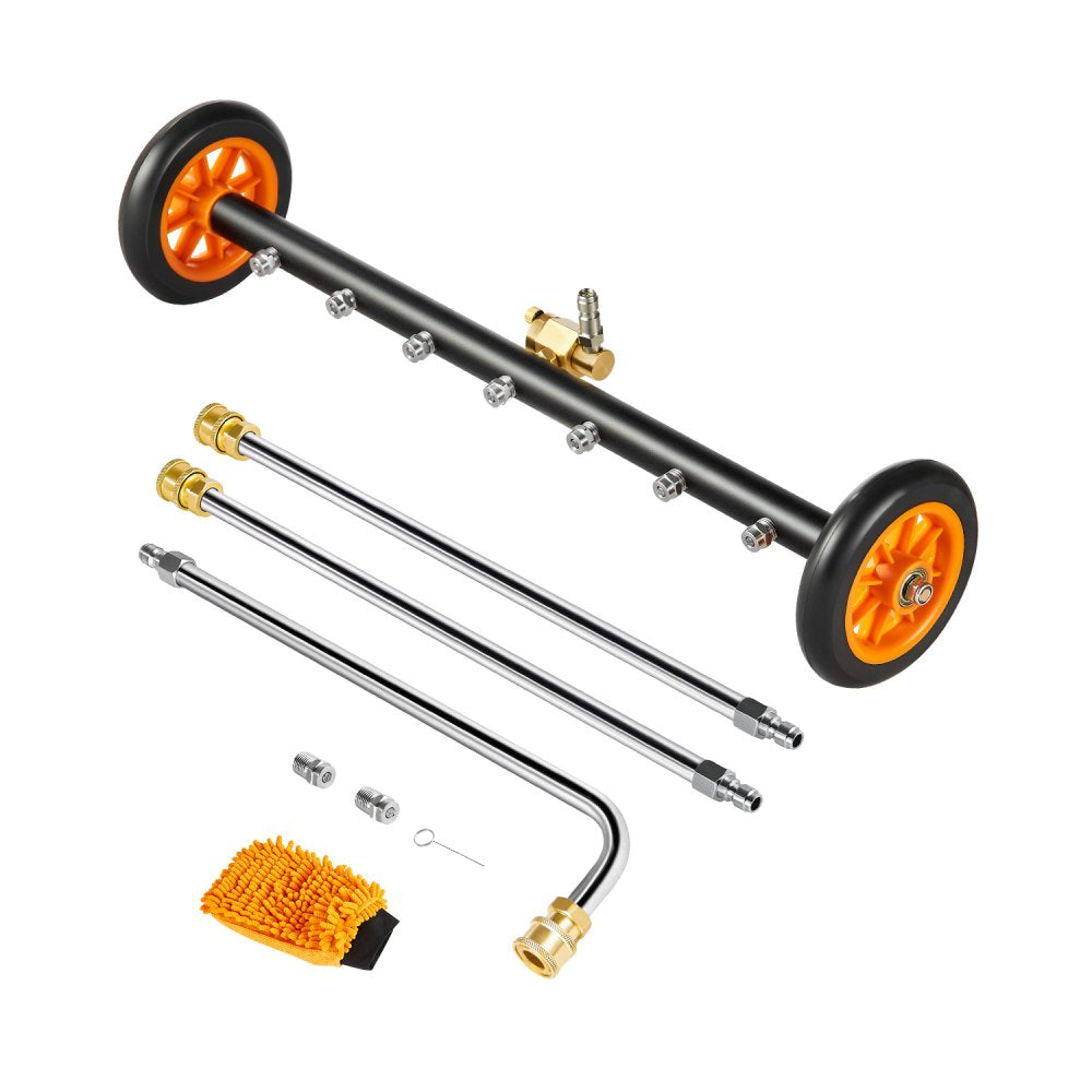 QD-QXQ03 - 24" Heavy-Duty Pressure Washer Surface Cleaner with 7 Nozzles