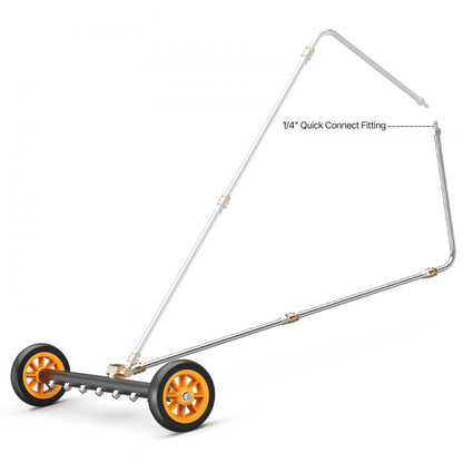 QD-QXQ03 - 24" Heavy-Duty Pressure Washer Surface Cleaner with 7 Nozzles