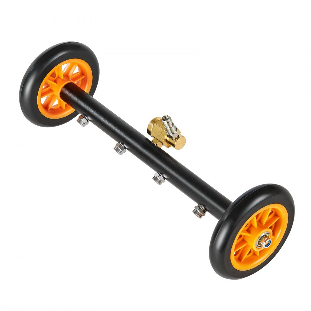 QD-QXQ01 - 16" Efficient Undercarriage Cleaner with 2 Wheels and Wands