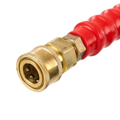 3/8" Wire Hose-100ft-3 set - 100ft VEVOR High-Pressure Washer Hose, 4800 PSI