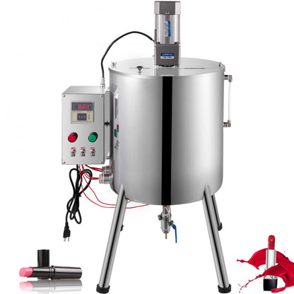 YK-30L - 30L Stainless Steel Lipstick Filling Machine with Thermostat Technology