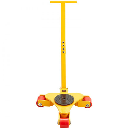 GYW-3T - 6614 lbs Capacity Heavy-Duty Machinery Skate Dolly with 360° Swivel Wheels