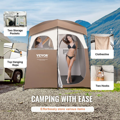 SSPT002 - 83" Privacy Shower Tent for Camping and Outdoor Use