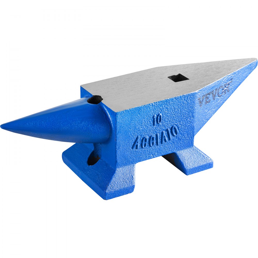 010790381419 - 22 lbs Steel Anvil with Dual Horns for Metalworking Tasks