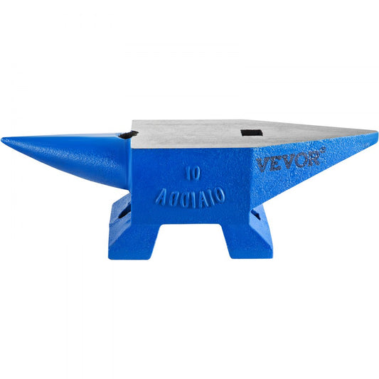 010790381419 - 22 lbs Steel Anvil with Dual Horns for Metalworking Tasks