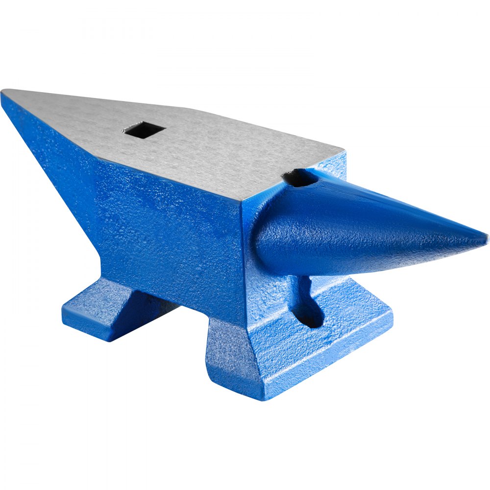 010790381419 - 22 lbs Steel Anvil with Dual Horns for Metalworking Tasks