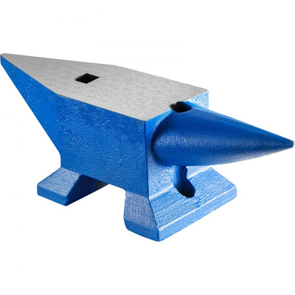010790381419 - 22 lbs Steel Anvil with Dual Horns for Metalworking Tasks