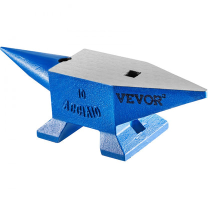 010790381419 - 22 lbs Steel Anvil with Dual Horns for Metalworking Tasks