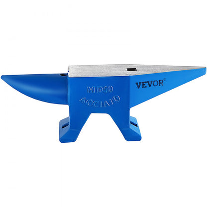 010636870210 - 110 lbs Steel Anvil with Dual Horns and Punching Holes