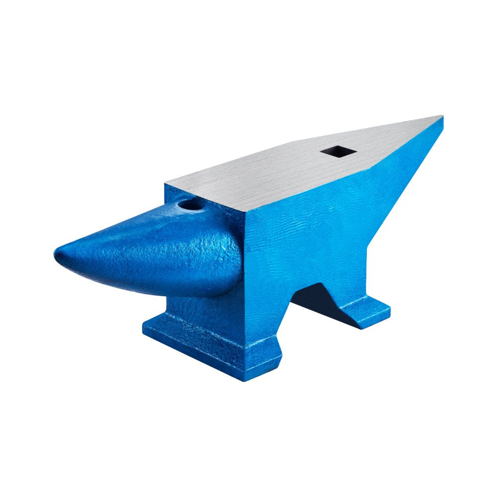 010573786103 - Durable 132Lbs Cast Steel Single Horn Anvil for Metalworking