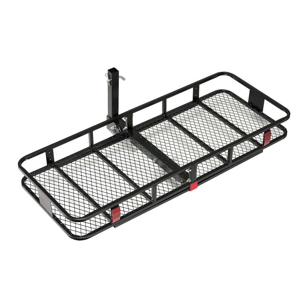GJ0082 - Heavy-Duty 500lb Hitch Cargo Carrier with Reflectors