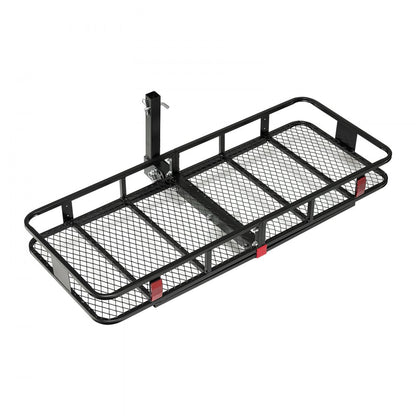 GJ0082 - Heavy-Duty 500lb Hitch Cargo Carrier with Reflectors