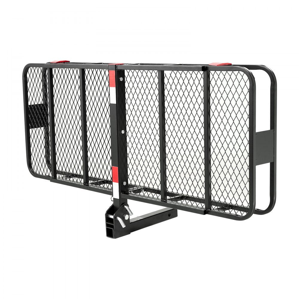 GJ0082 - Heavy-Duty 500lb Hitch Cargo Carrier with Reflectors