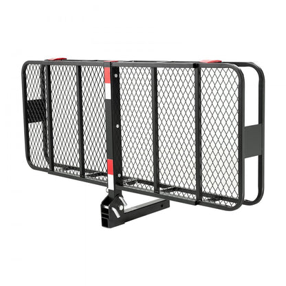 GJ0082 - Heavy-Duty 500lb Hitch Cargo Carrier with Reflectors