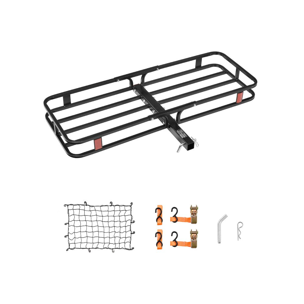 JAWJCP10015 - Heavy-Duty Steel Hitch Cargo Carrier for 500lbs Capacity