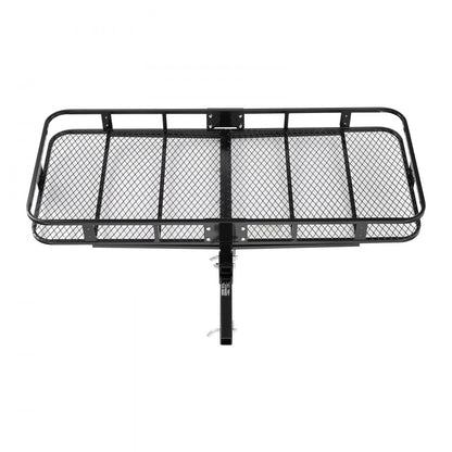 GJ0085 - 70x30 Heavy-Duty Hitch Cargo Carrier with Ratchet Straps