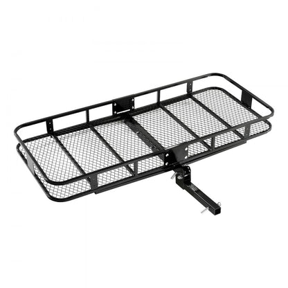 GJ0085 - 70x30 Heavy-Duty Hitch Cargo Carrier with Ratchet Straps