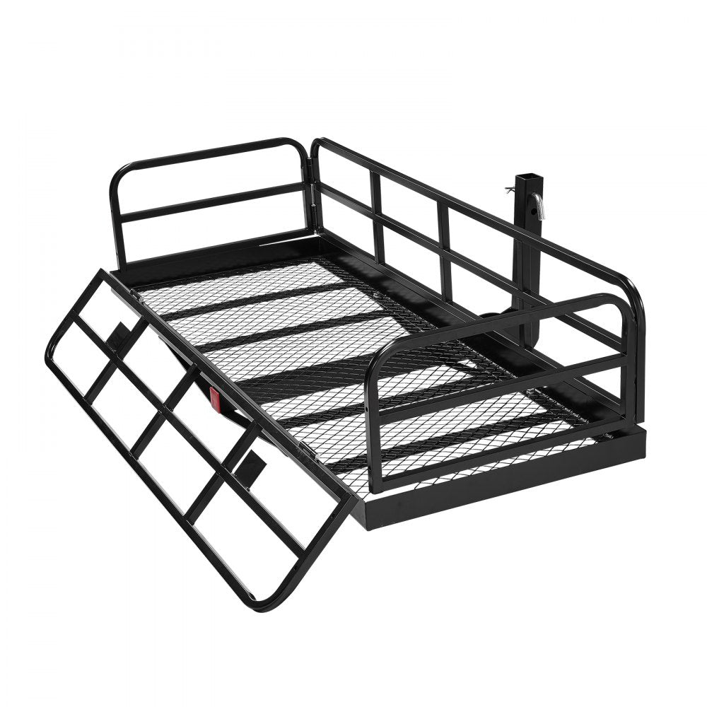 JAWJCP10079 - Durable 2" Hitch Cargo Carrier, 500lbs Capacity, Easy Install