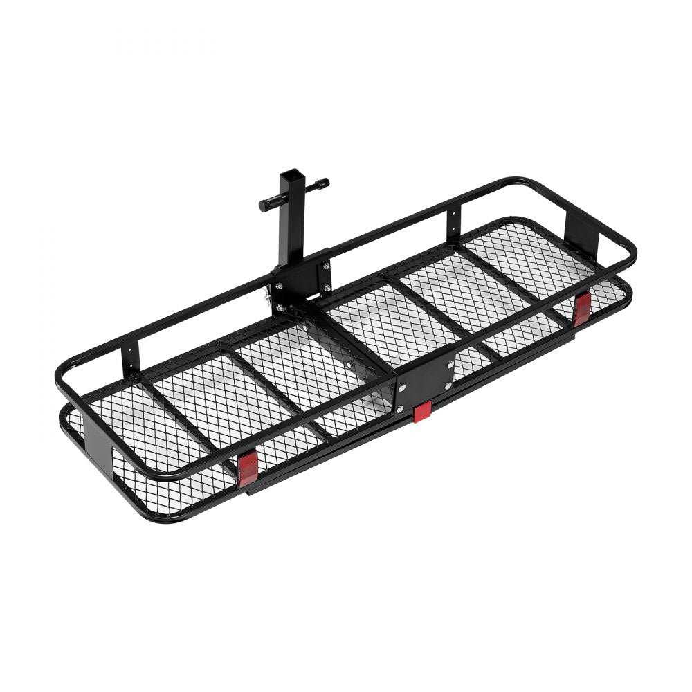 GJ0083 - 60x20" Heavy-Duty Folding Hitch Cargo Carrier with Accessories