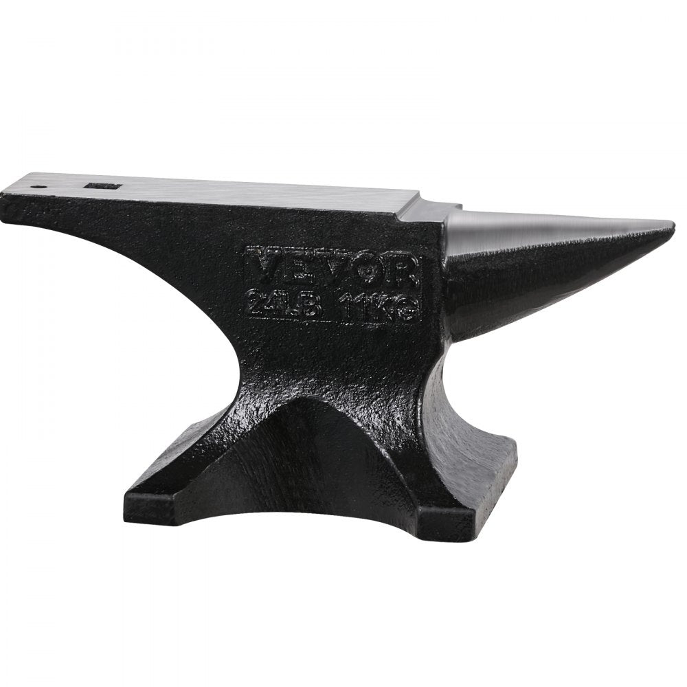 GZJ24 - Durable 25lbs Cast Steel Anvil, 12.3x2.5in Forging Surface