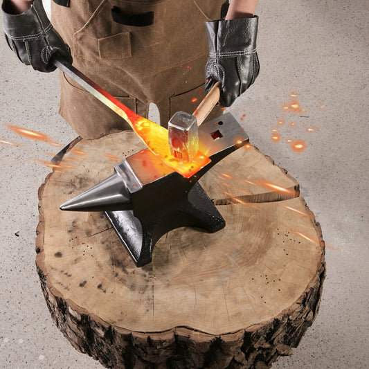 GZJ55 - 55lbs Cast Steel Anvil for Effective Forging and Shaping