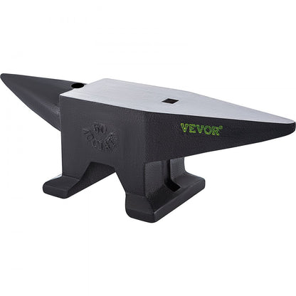 110BLACK - 110 lbs Cast Steel Anvil, 23" x 6.5", Ideal for Metalworking