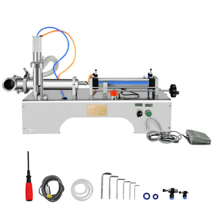GZJ50-500ML - 50-500ml Pneumatic Liquid Filler for Accurate Filling