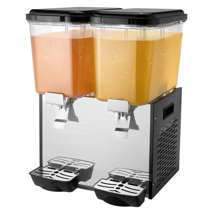 LYJ18LX2 - 18L VEVOR Cold Beverage Dispenser with Dual Tanks