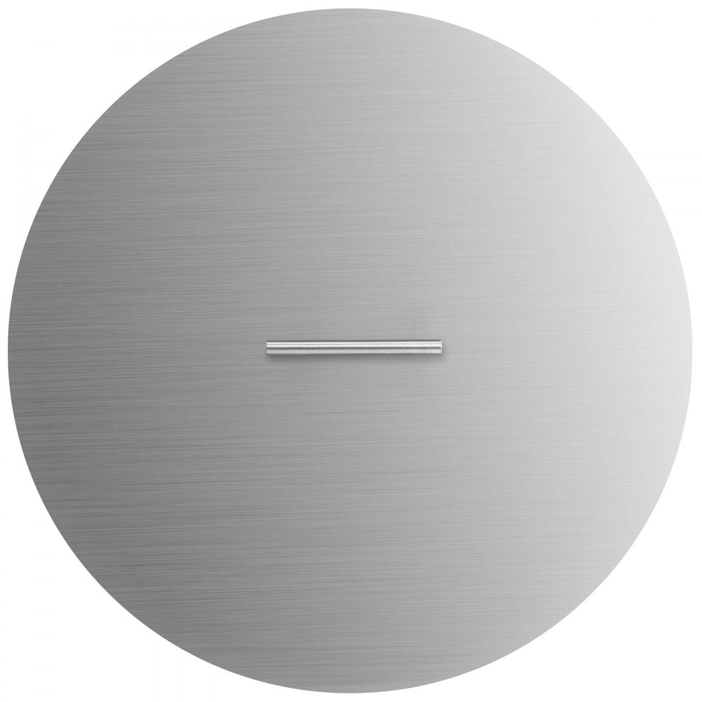 010868342009 - 20-Inch Stainless Steel Fire Pit Cover with Handle