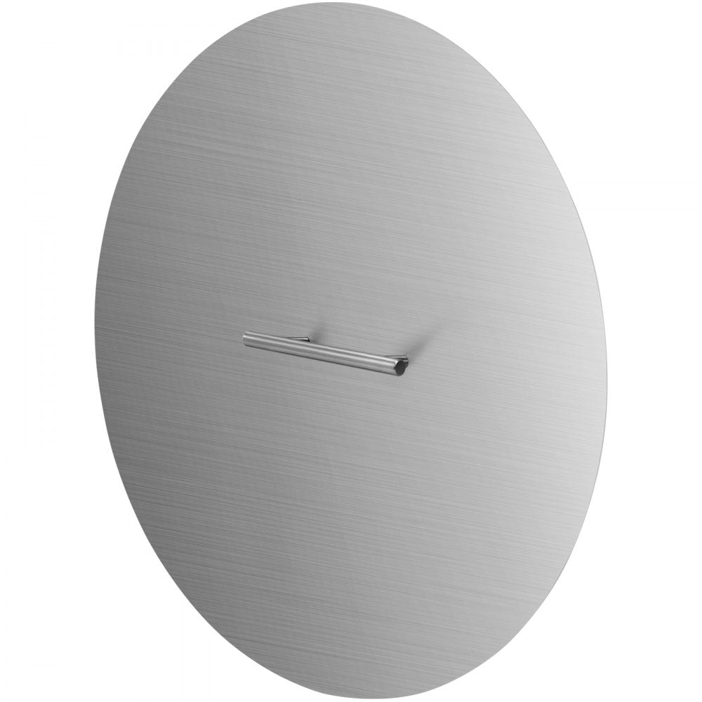 010868342009 - 20-Inch Stainless Steel Fire Pit Cover with Handle