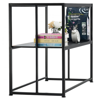 GSSU-FTS012 - 40 Gallon VEVOR Steel Aquarium Stand with 2-Tier Storage
