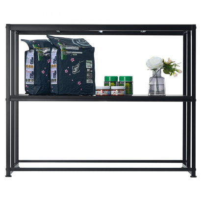 GSSU-FTS012 - 40 Gallon VEVOR Steel Aquarium Stand with 2-Tier Storage