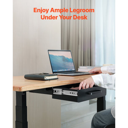 CT-1 - Durable 3" Under-Desk Organizer with Smooth Sliding Drawers