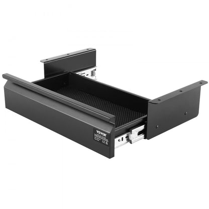 CT-4 - 16-inch Metal Under Desk Organizer with Cable Management