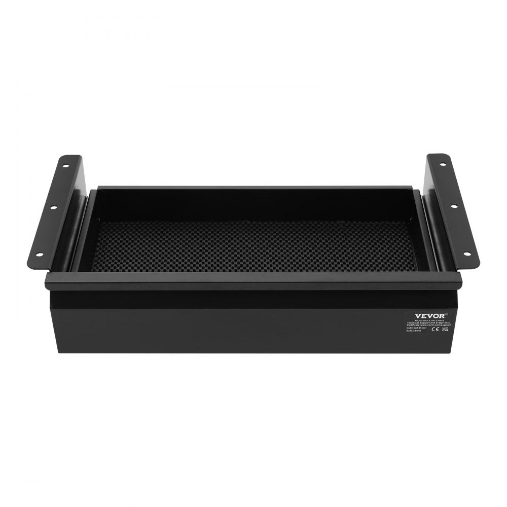 CT-4 - 16-inch Metal Under Desk Organizer with Cable Management
