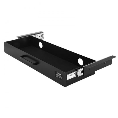 CT-6 - 22" Metal Under-Desk Drawer Organizer with Cable Management