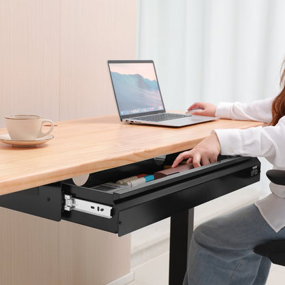 CT-7 - 26" Metal Under-Desk Drawer Organizer & Keyboard Tray