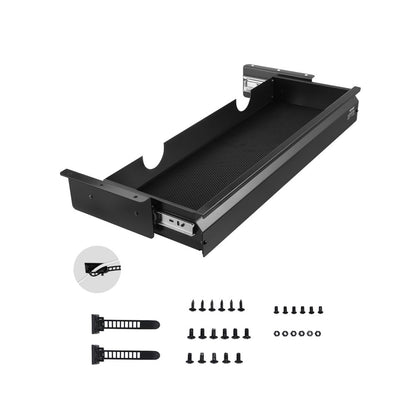 CT-7 - 26" Metal Under-Desk Drawer Organizer & Keyboard Tray