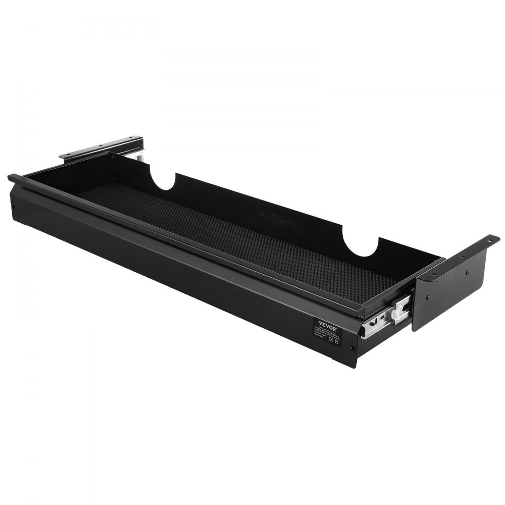 CT-8 - 30"x8.4" Steel Under Desk Organizer & Keyboard Tray