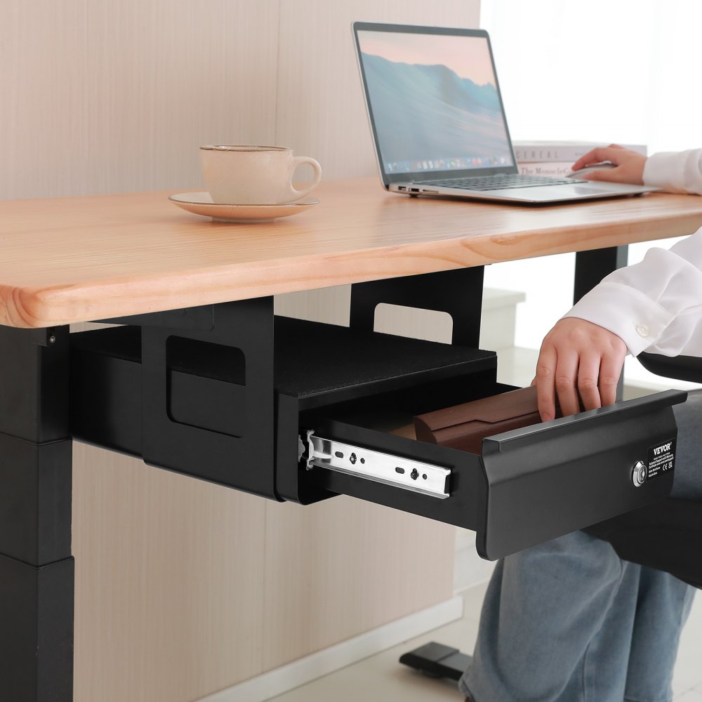 CT-2 - 13-Inch Lockable Steel Drawer Organizer for Home & Office