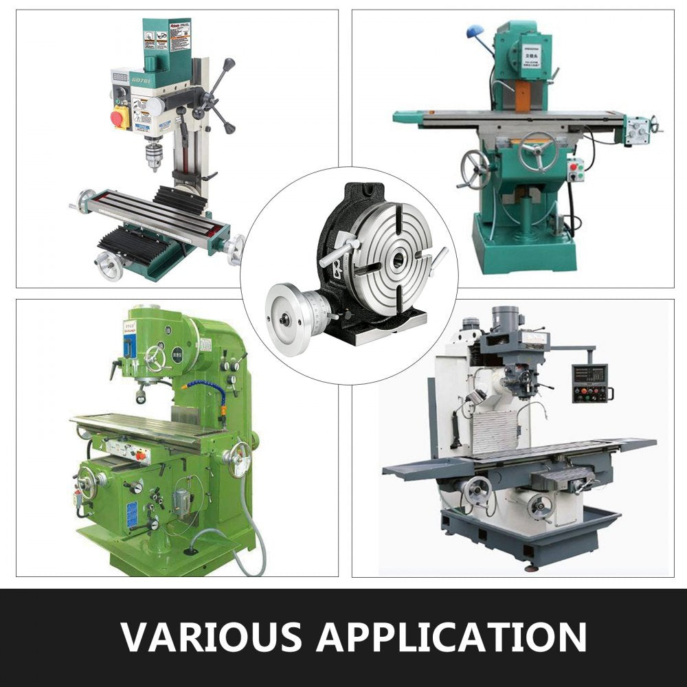 010843450715 - Precision 8" Rotary Table for Milling Machines
