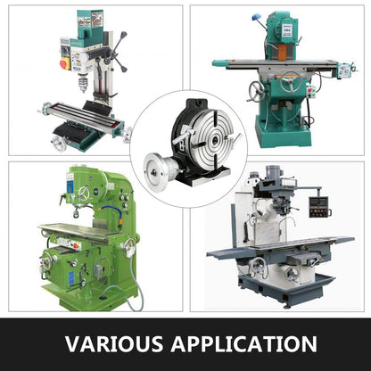 010843450715 - Precision 8" Rotary Table for Milling Machines