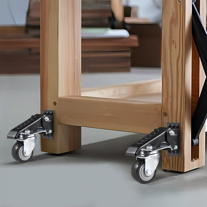 CC-CZJL-2.5 - Durable 165 lbs VEVOR Caster Wheels for Workbenches