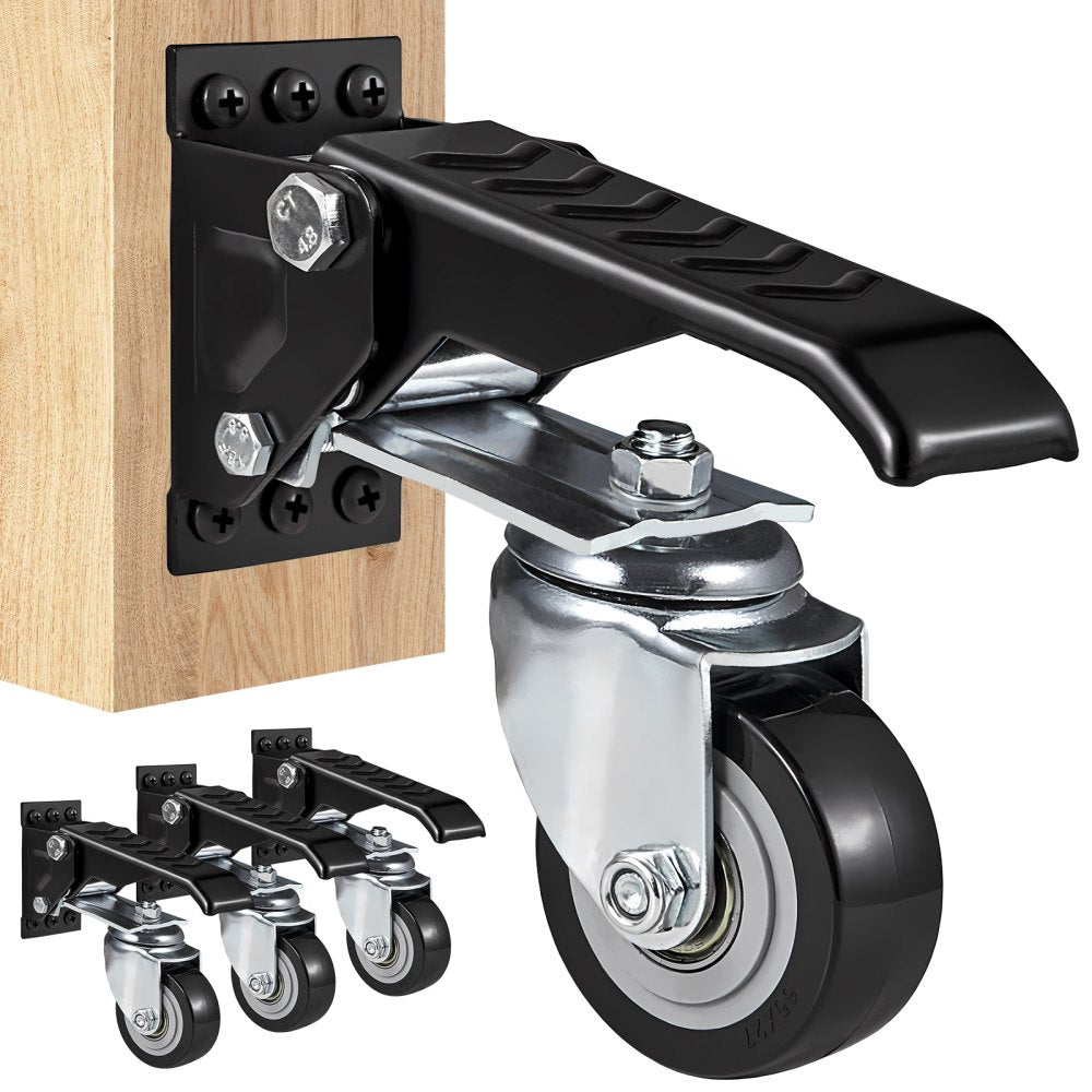 CC-CZJL-2.5 - Durable 165 lbs VEVOR Caster Wheels for Workbenches